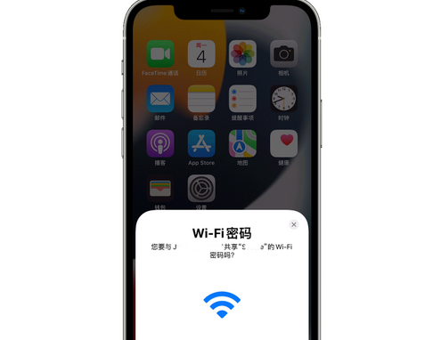 冯坡镇苹果15维修店分享iPhone15如何共享Wi-Fi密码 