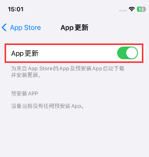 冯坡镇苹果15维修中心如何让iPhone15APP自动更新 冯坡镇苹果15维修中心如何让iPhone15APP自动更新