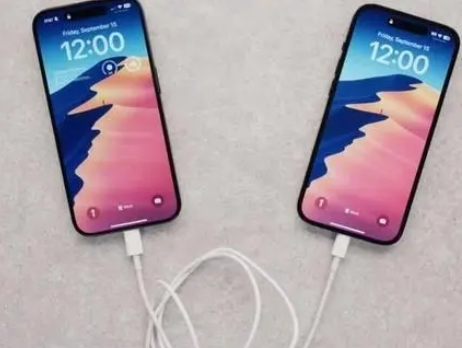 冯坡镇苹果15维修店分享iPhone15可以给安卓充电吗 