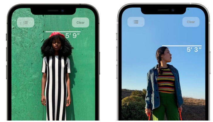 冯坡镇苹果服务网点分享通过iPhone激光雷达测量身高方法教程 