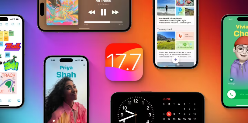 冯坡镇苹果手机维修分享苹果 iOS / iPadOS 17.7.1 正式版推送 