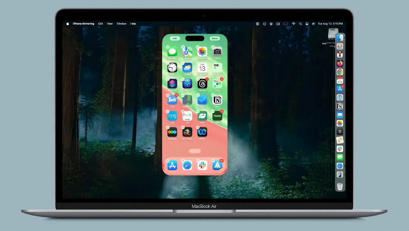 冯坡镇苹果手机维修分享苹果 macOS 15 Sequoia 和 iOS 18 的 iPhone 投屏功能升级 